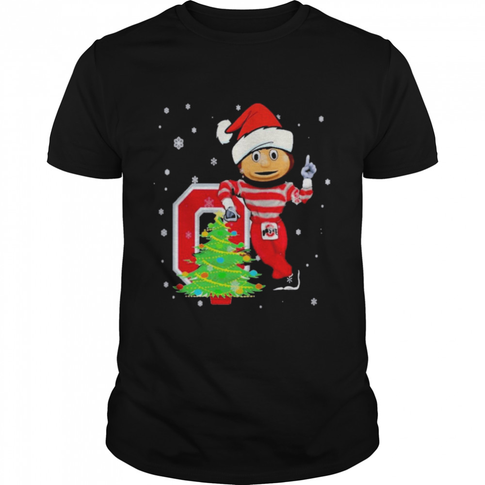 Q Santa Claus Merry Christmas Tree Shirt