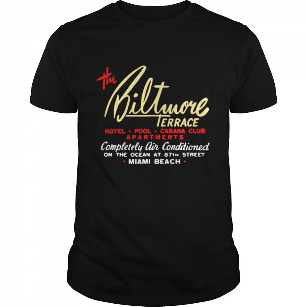 the Biltmore Terrace Miami Beach shirt