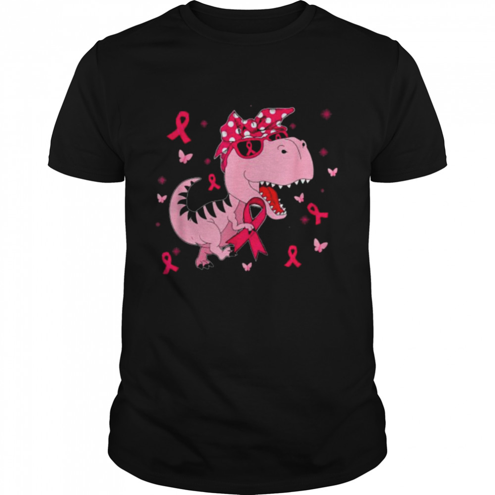 Breast Cancer Awareness Shirt Toddler Pink Ribbon Kids Youth T-Shirt