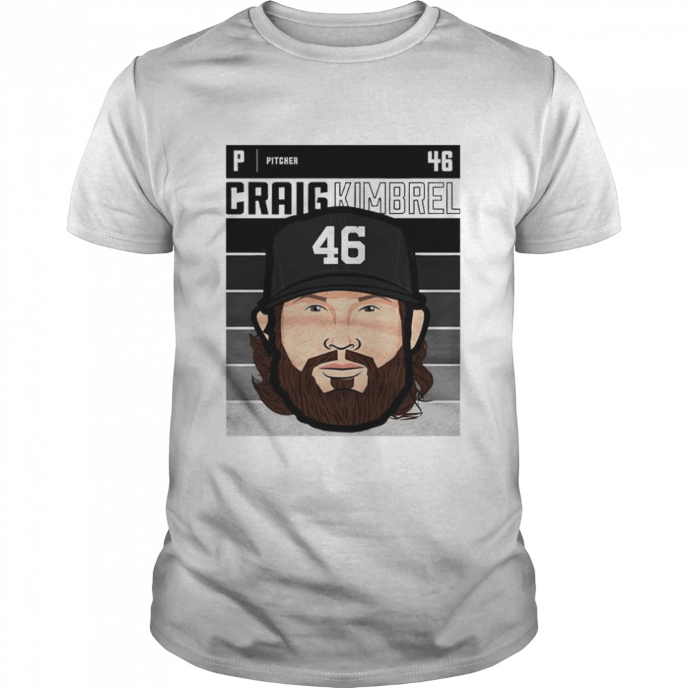 Chicago baseball number 46 Craig Kimbrel shirt