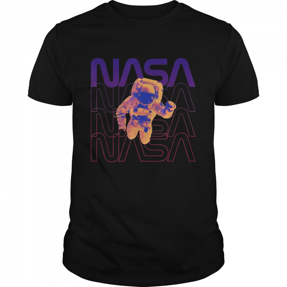 Floating in space NASA occupy Mars Astronaut in space Shirt