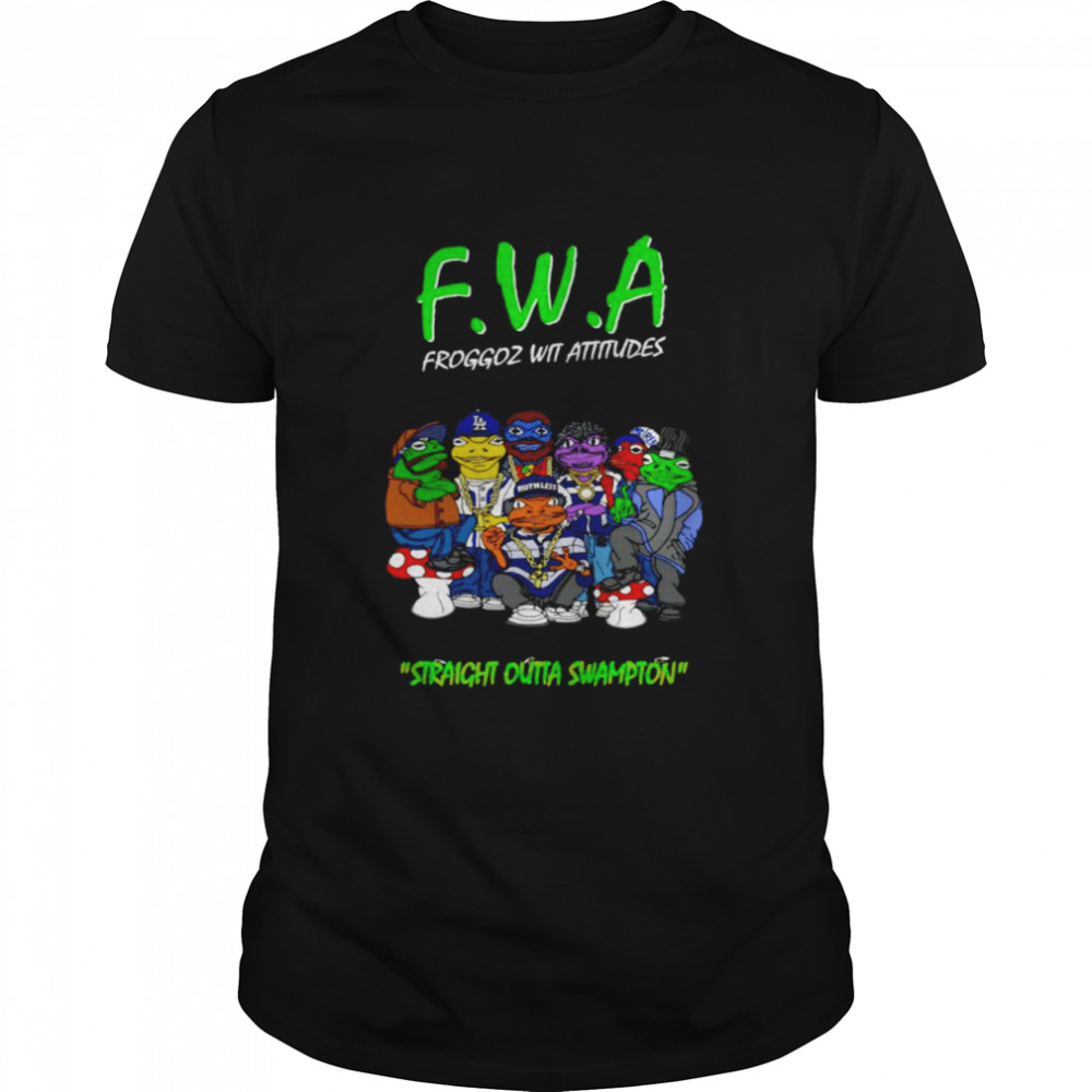 F.W.A Straight Outta Swampton shirt