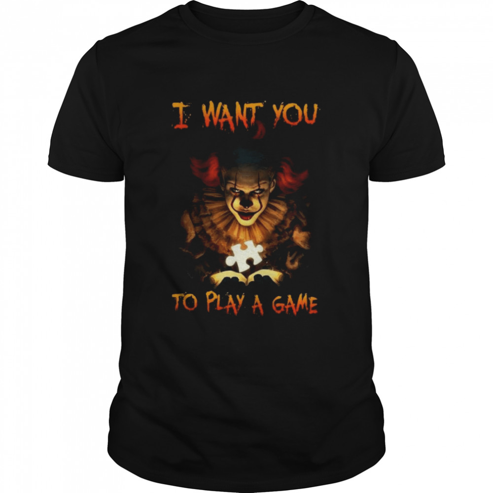 Joker I want you to play a game shirt