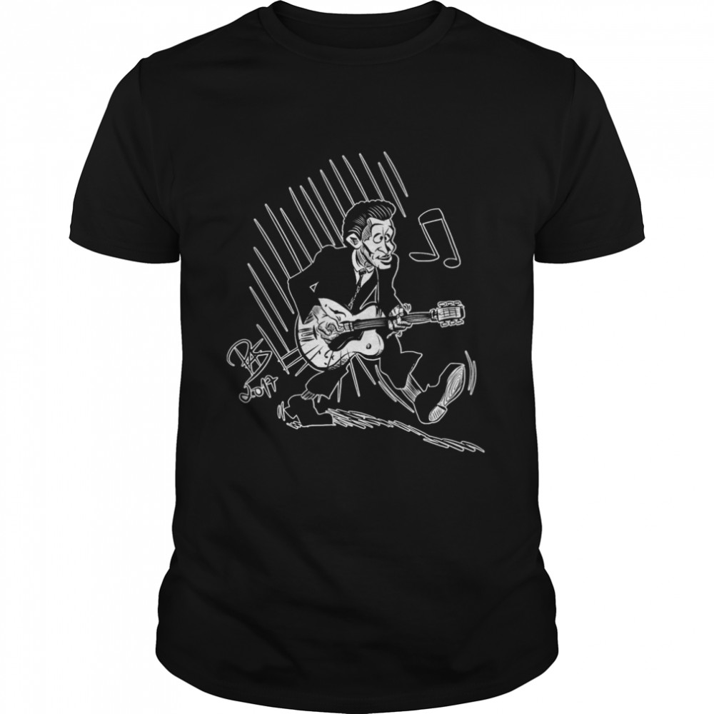 Vintage Retro Chuck-Godfather of Rock and Roll Premium T-Shirt