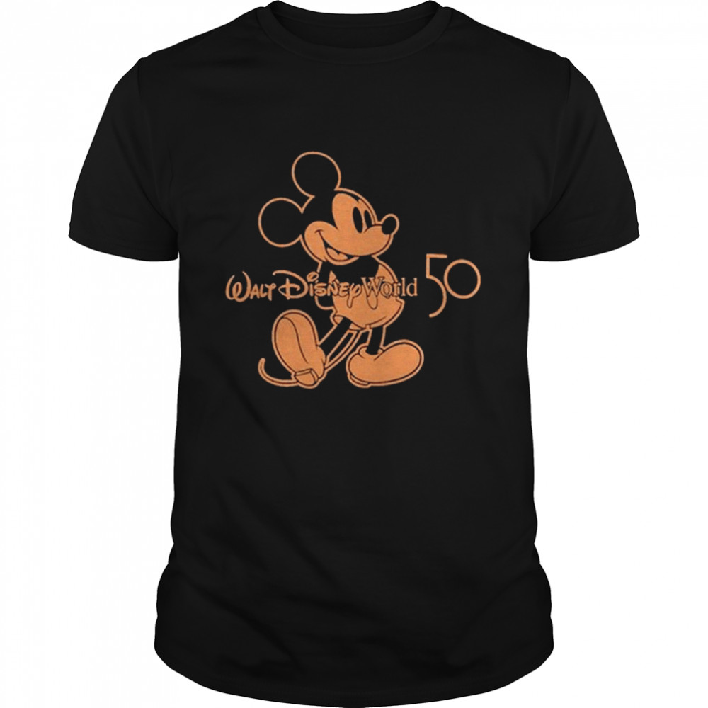 Walt disney 50th anniversary shirt