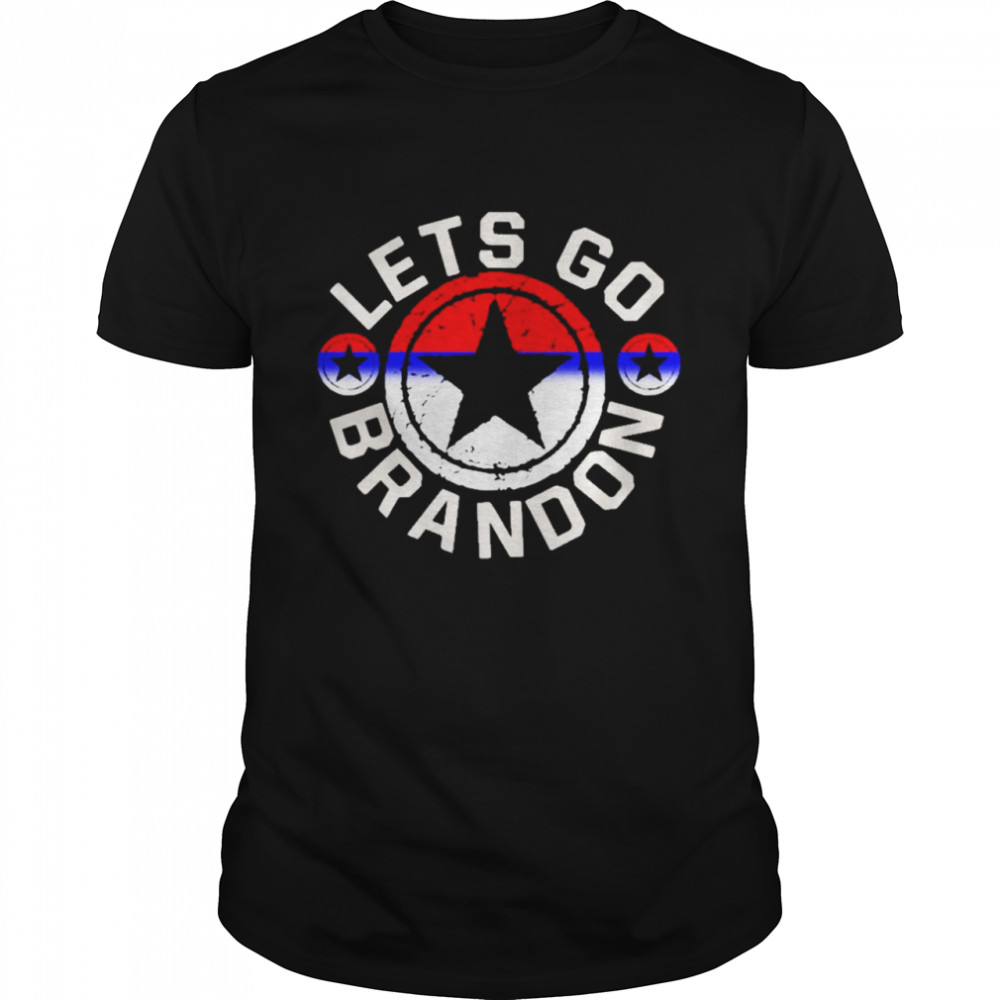 Anti Joe Biden Let’s Go Brandon Conservative Anti Liberal Us Flag Shirt