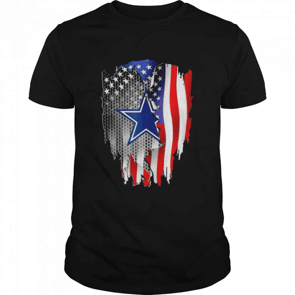 Dallas Cowboys American flag shirt