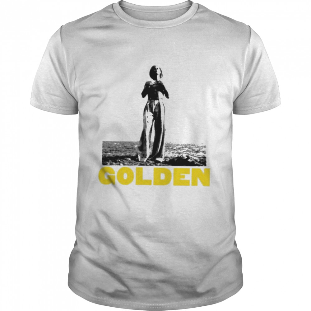 Harry styles shopeu golden hsdaily shirt