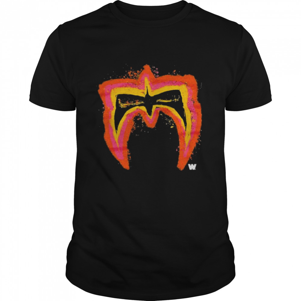 ultimate warrior face paint shirt