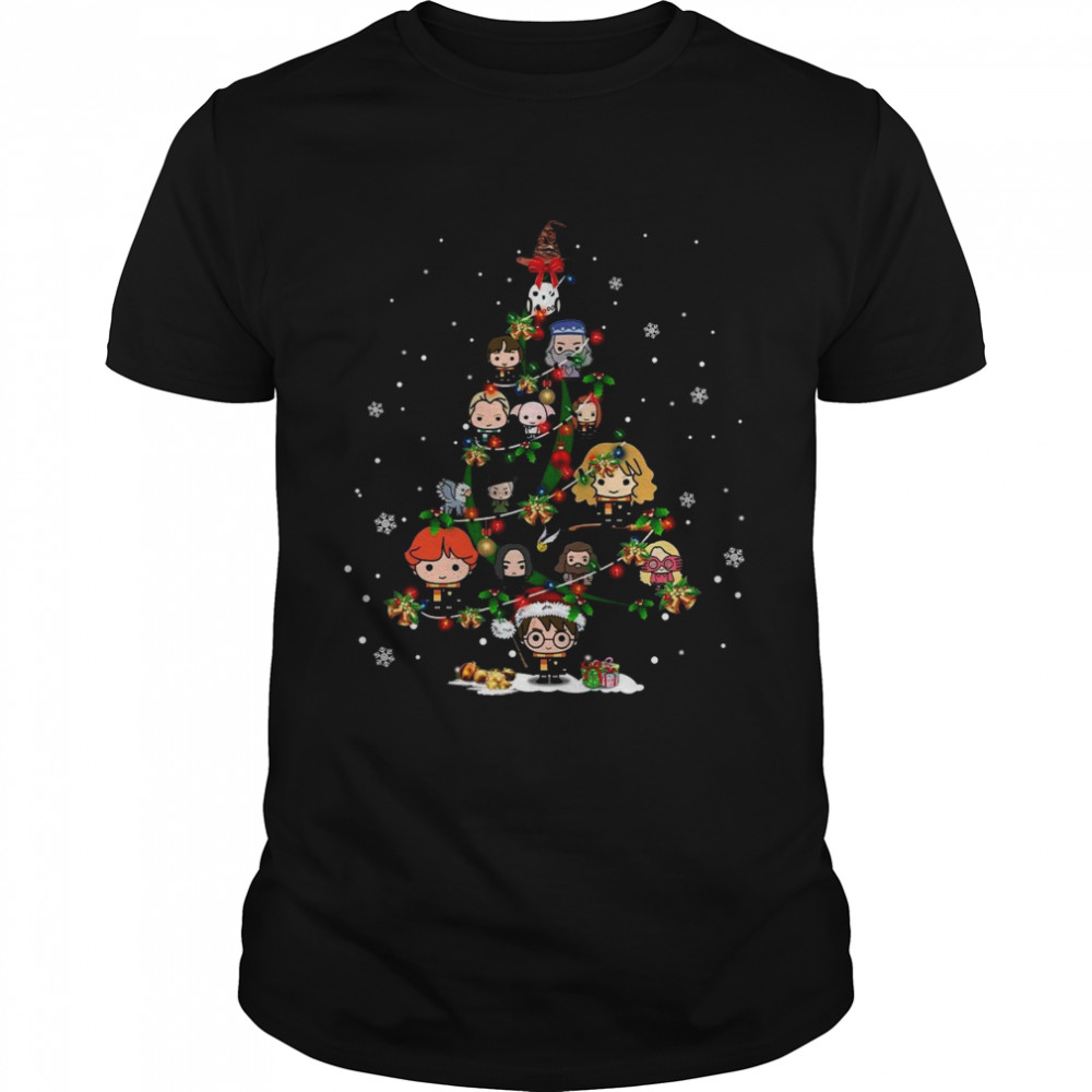 Harry Potter And Friends Christmas Tree Shirt