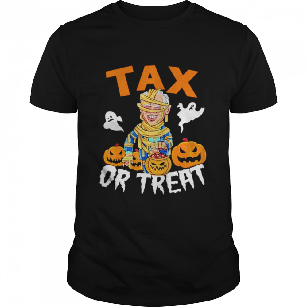 Joe Biden Tax or treat Halloween shirt