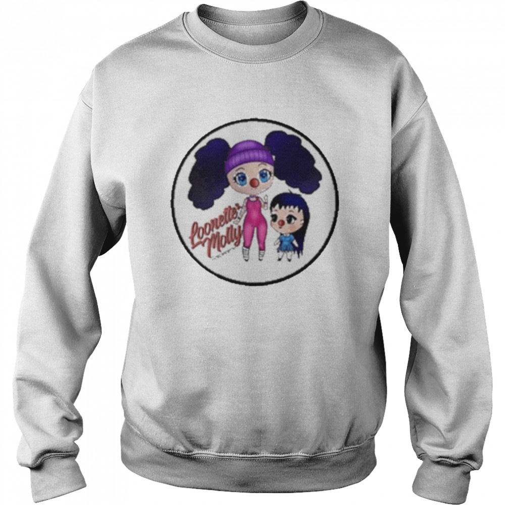 Loonette the clown shirt Unisex Sweatshirt