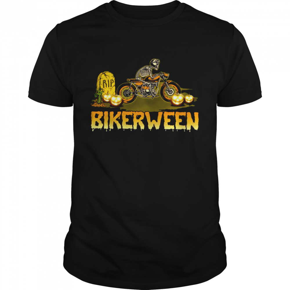 Rip bikerween skeleton shirt