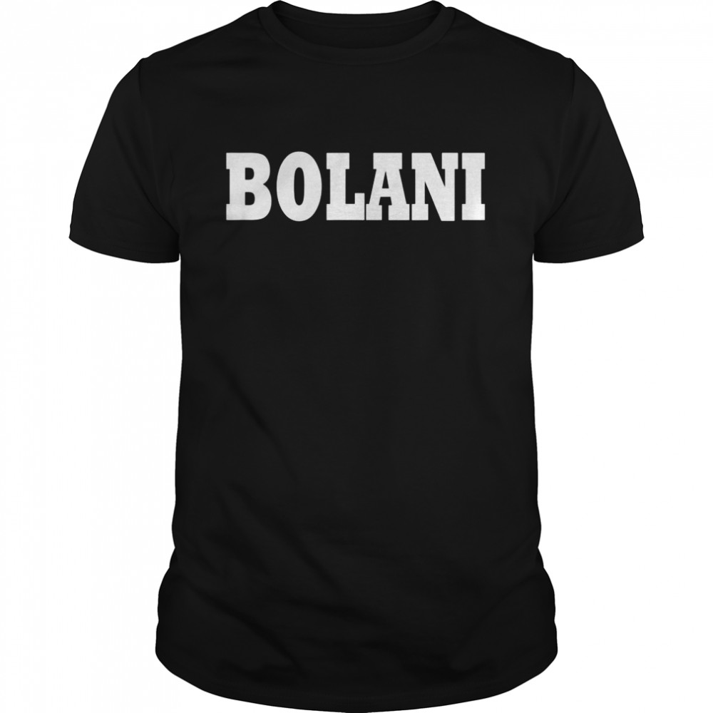 Bolani Costume Halloween Shirt