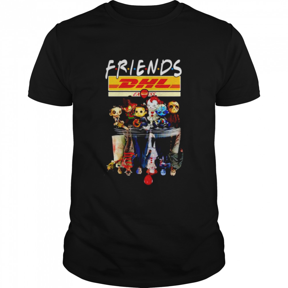 Horror Halloween chibi DHL Friends water mirror shirt