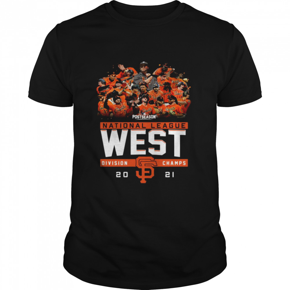 San Francisco Giants Postseason National League West Division Champs Shirt