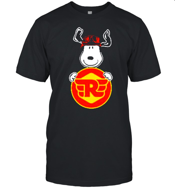 Snoopy hug Royal Enfield Logo shirt