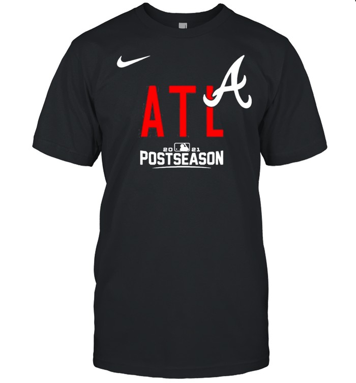 atlanta braves atl 2021 postseason shirt