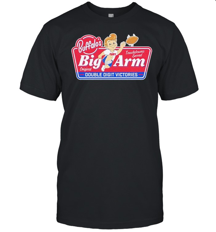 Best buffalo’s big arm double digit victories shirt