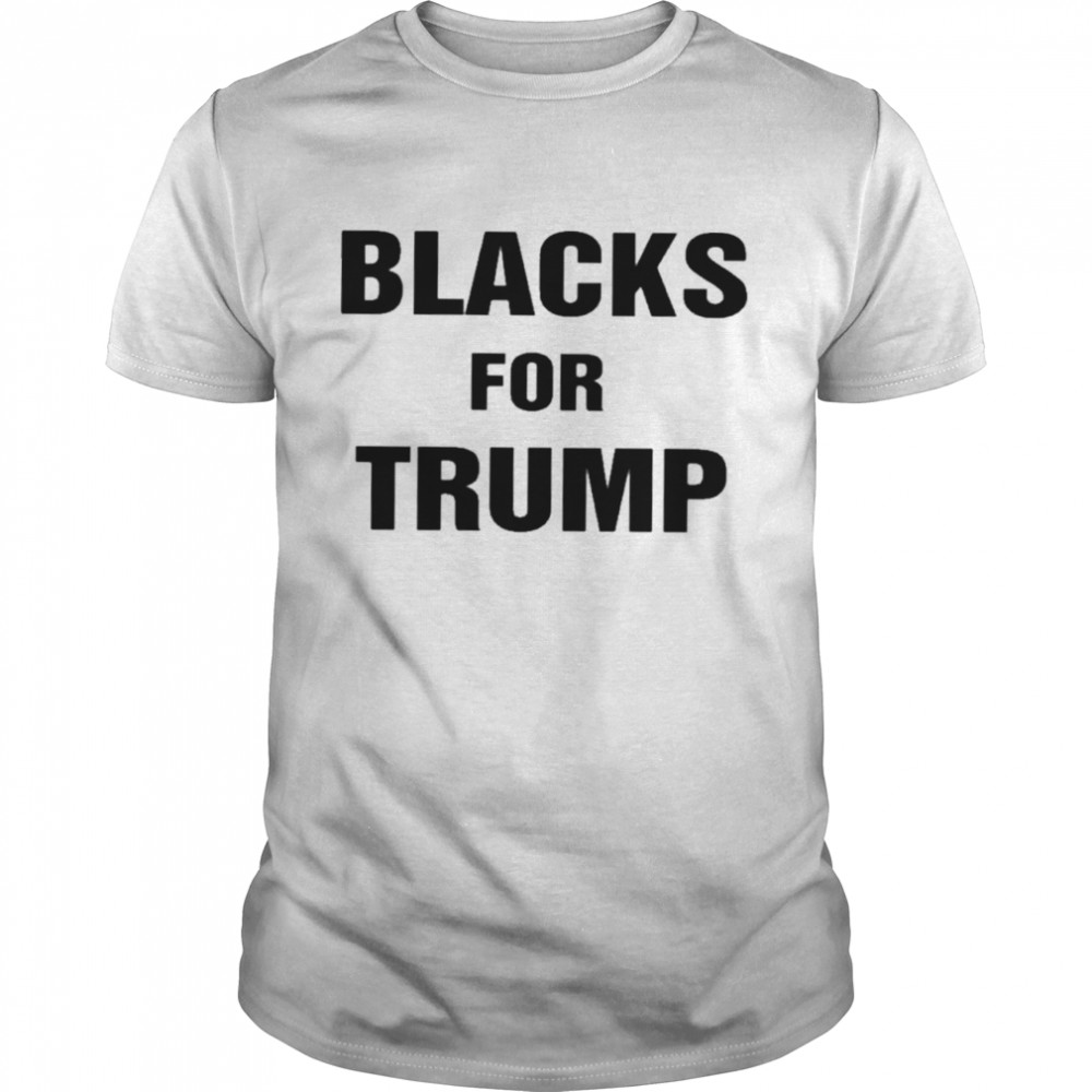 Blacks for Trump shirt