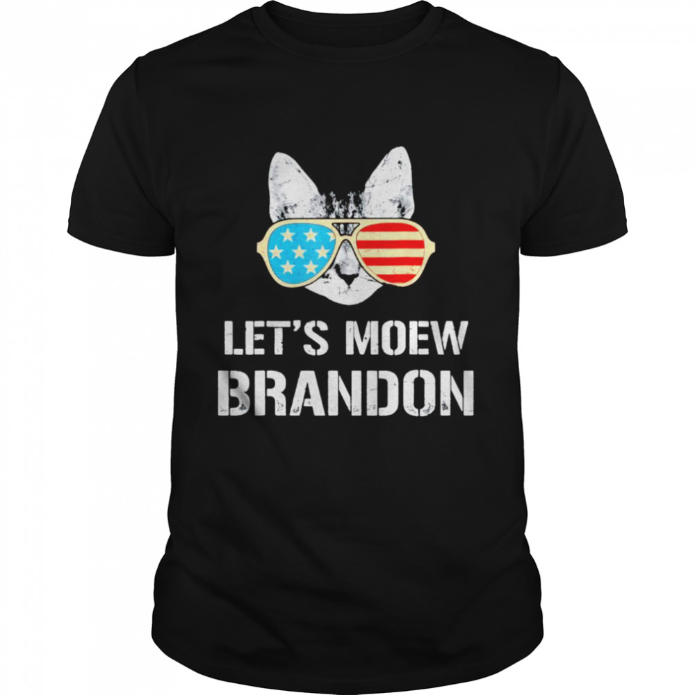 Lets Go Brandon Cat Let’s Meow Brandon Shirt