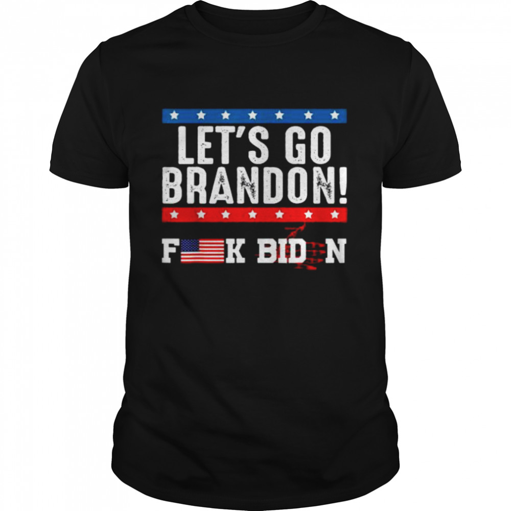 Let’s Go Brandon tee FucK Biden Vintage Tee Shirt