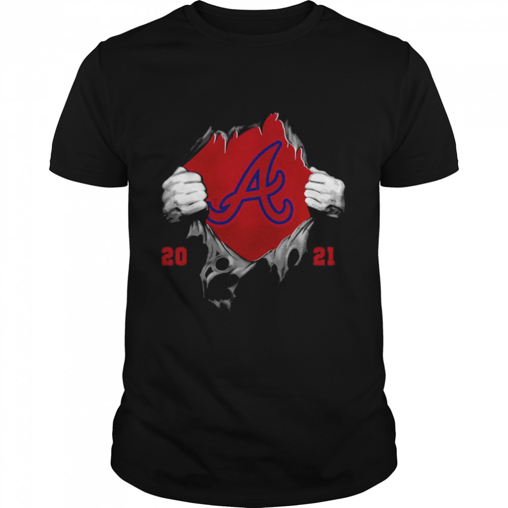 Official Blood Inside Me Atlanta Braves 2021 Champion Shirt