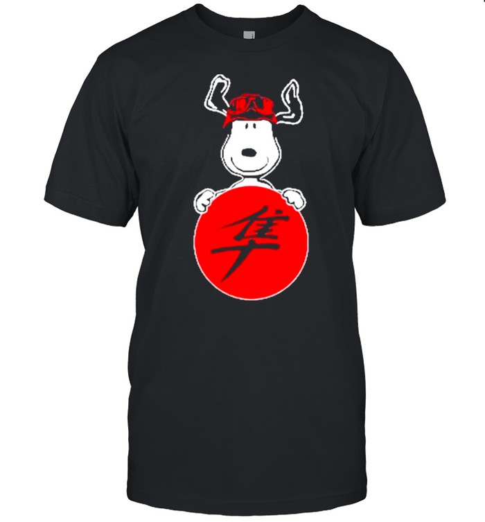 Snoopy hug Hayabusa Logo shirt