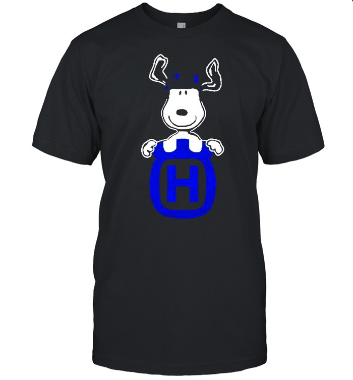 Snoopy hug Husqvarna Logo shirt