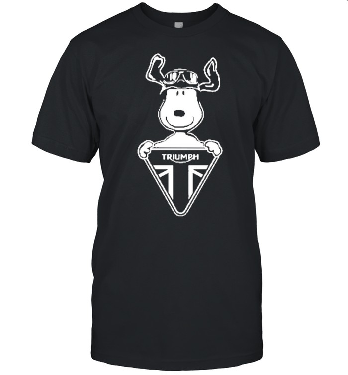 Snoopy hug Triumph Logo shirt
