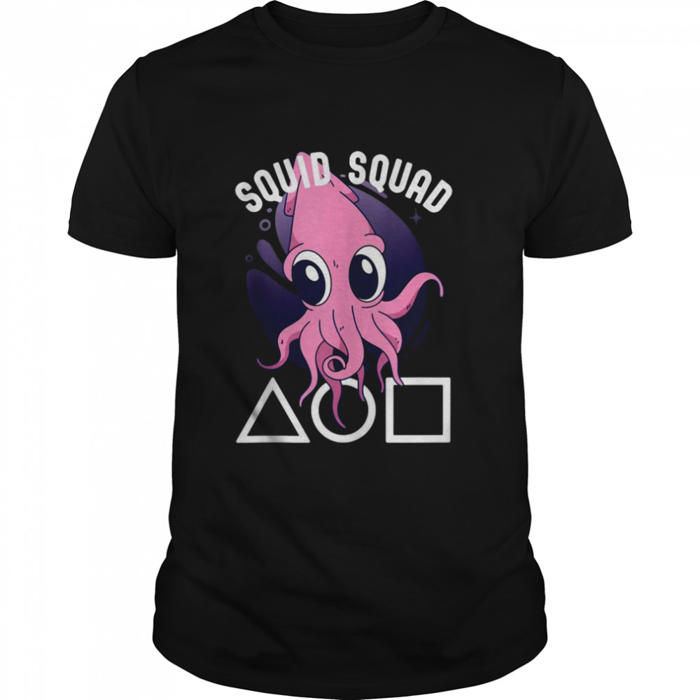 Squid Squad Group Matching Halloween Shirt