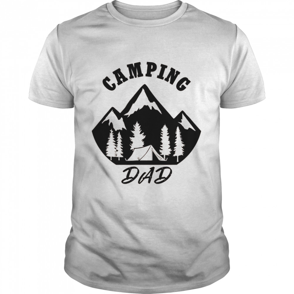 Forest Nature Wildlife Camping Dad Shirt