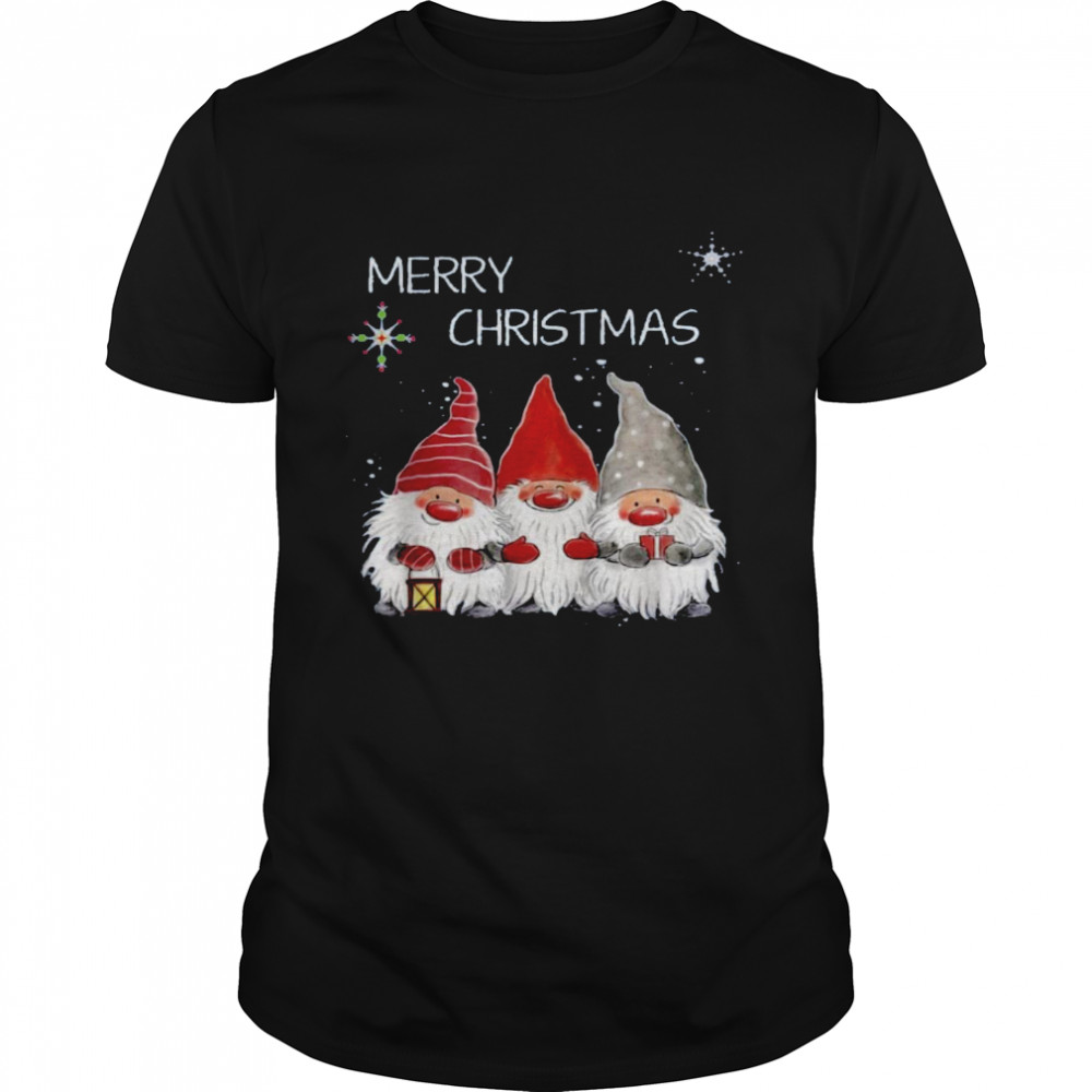 Gnomes Merry christmas shirt