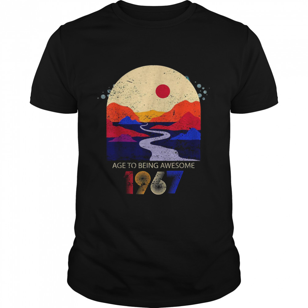 Retro vintage best of 1967 t awesome since birthday Shirt