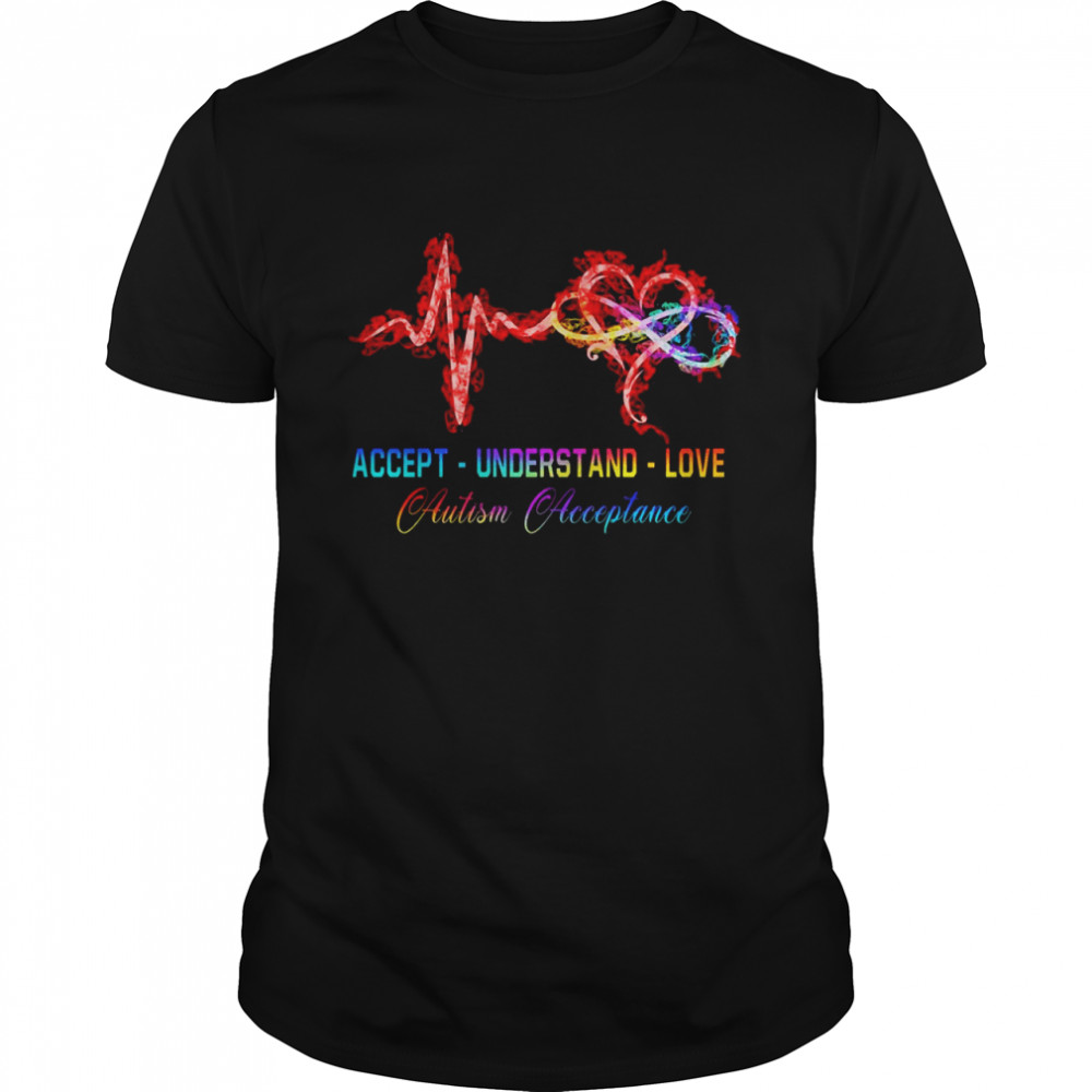 Accept understand love autism acceptance shirt