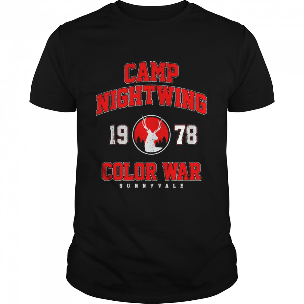 Camp Nightwing Color War 1978 Sunnyvale shirt