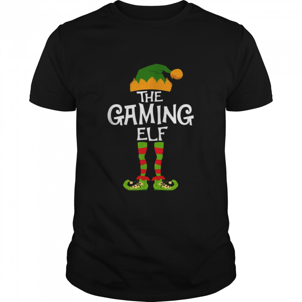 Christmas Elf Matching Family Pajama, The Gaming Elf Shirt