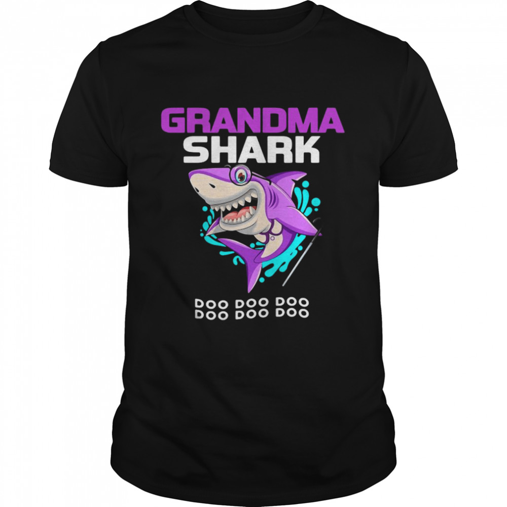 Grandma shark mothers day shirt