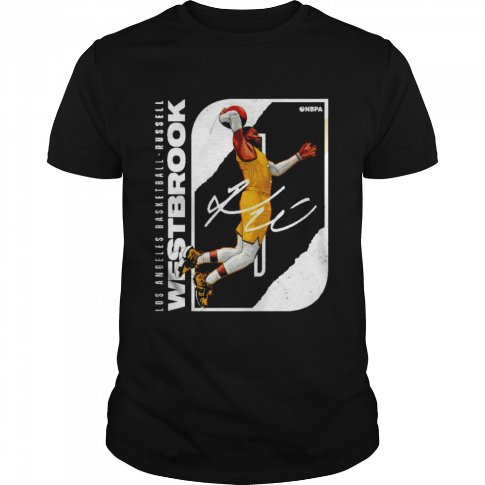 Los Angeles Basketball Russell Westbrook signature shirt