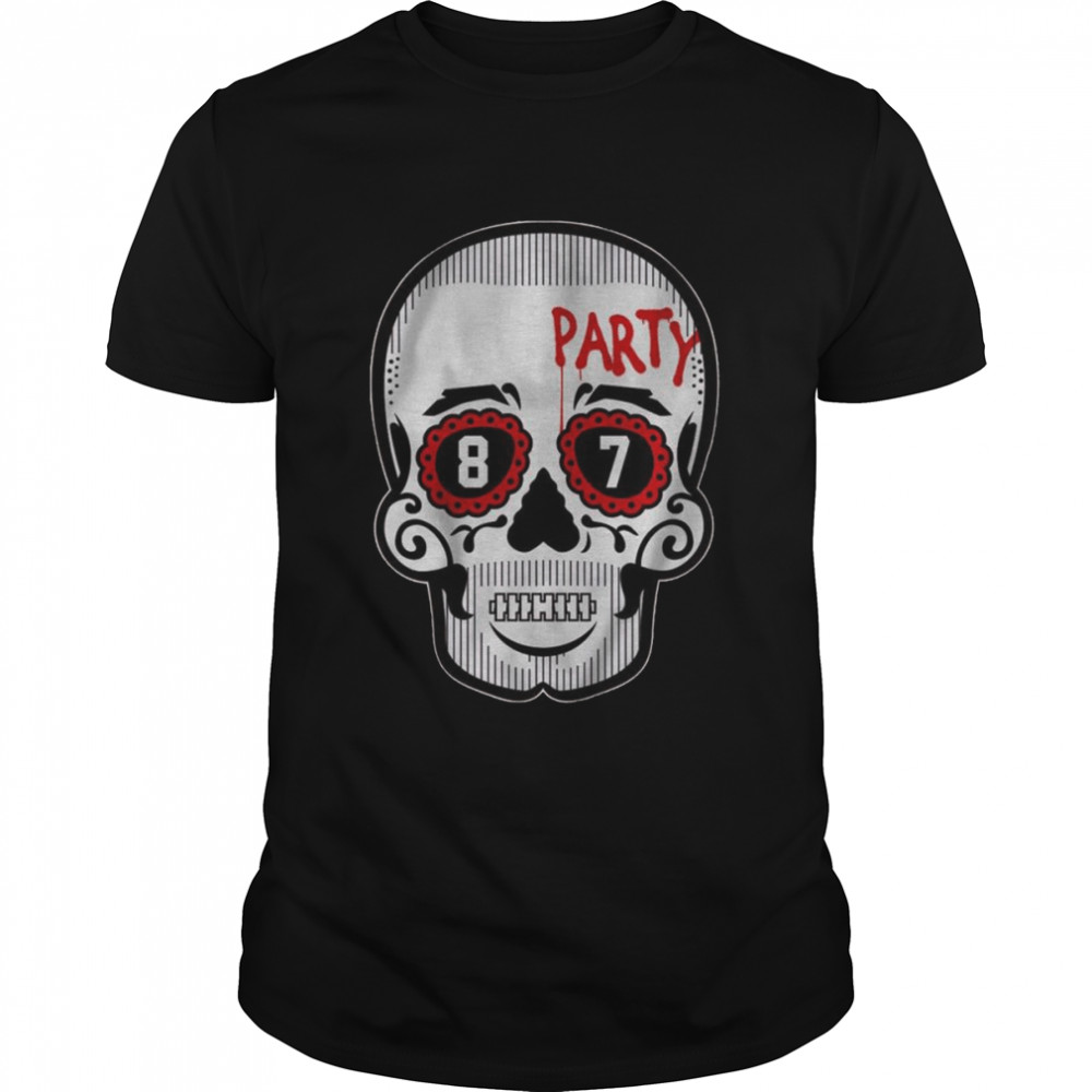 Travis Kelce Sugar Skull shirt