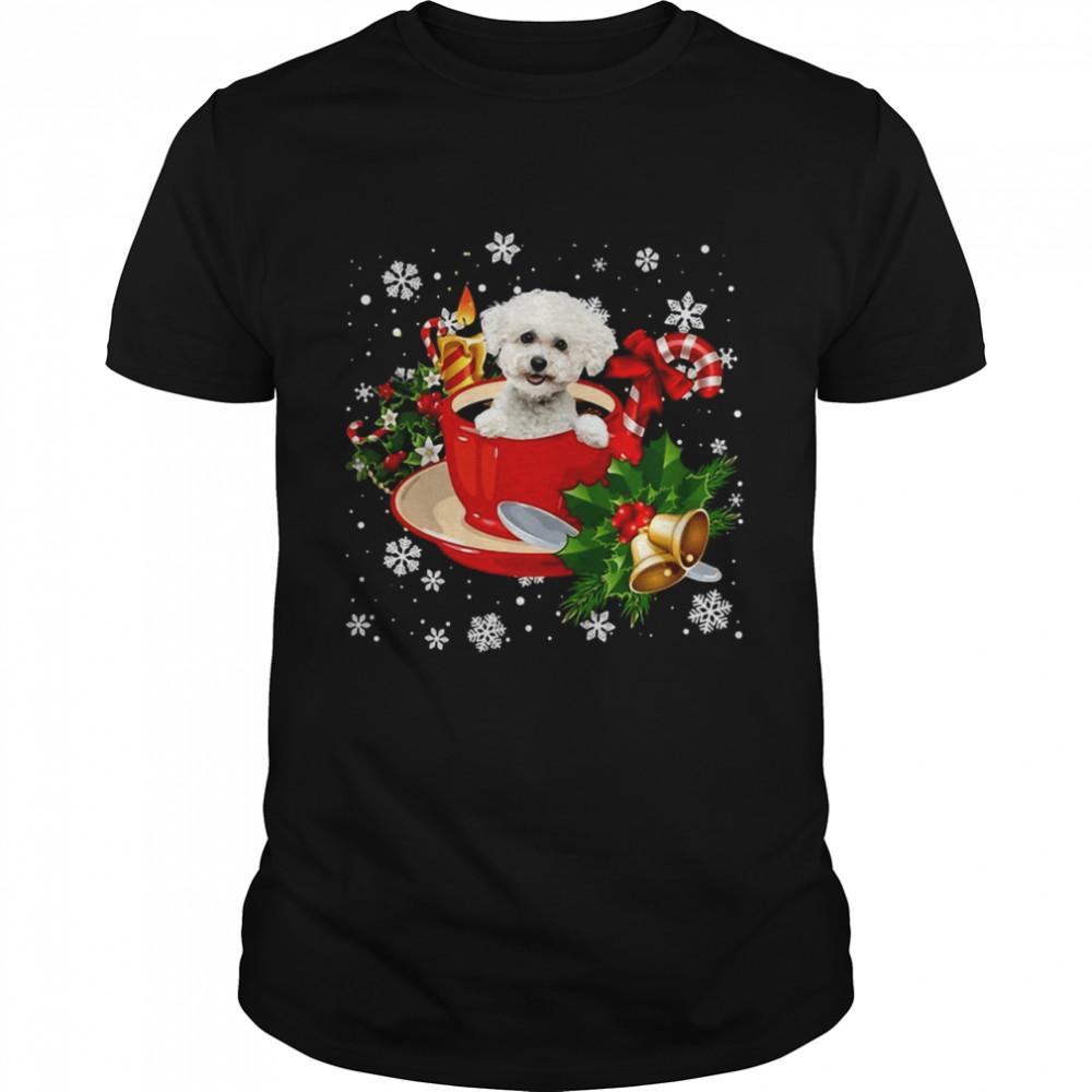 Bichon Frise Christmas Dog Shirt