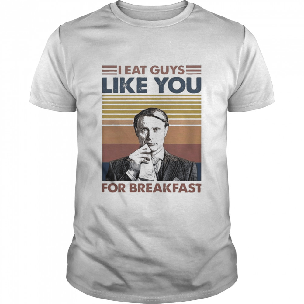 Jeffrey Dahmer I eat guys like You for breakfast vintage shirt