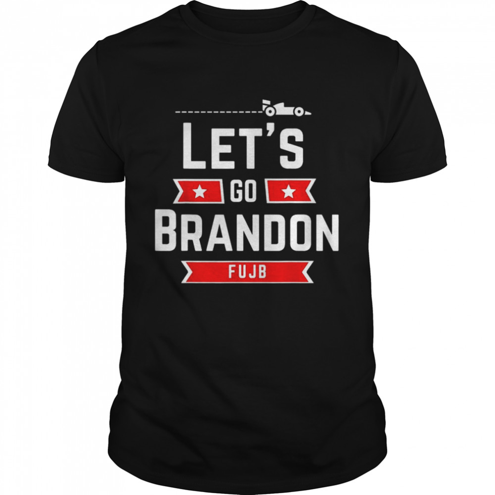 Lets Go Brandon Black Conservative Anti Liberal US Flag shirt