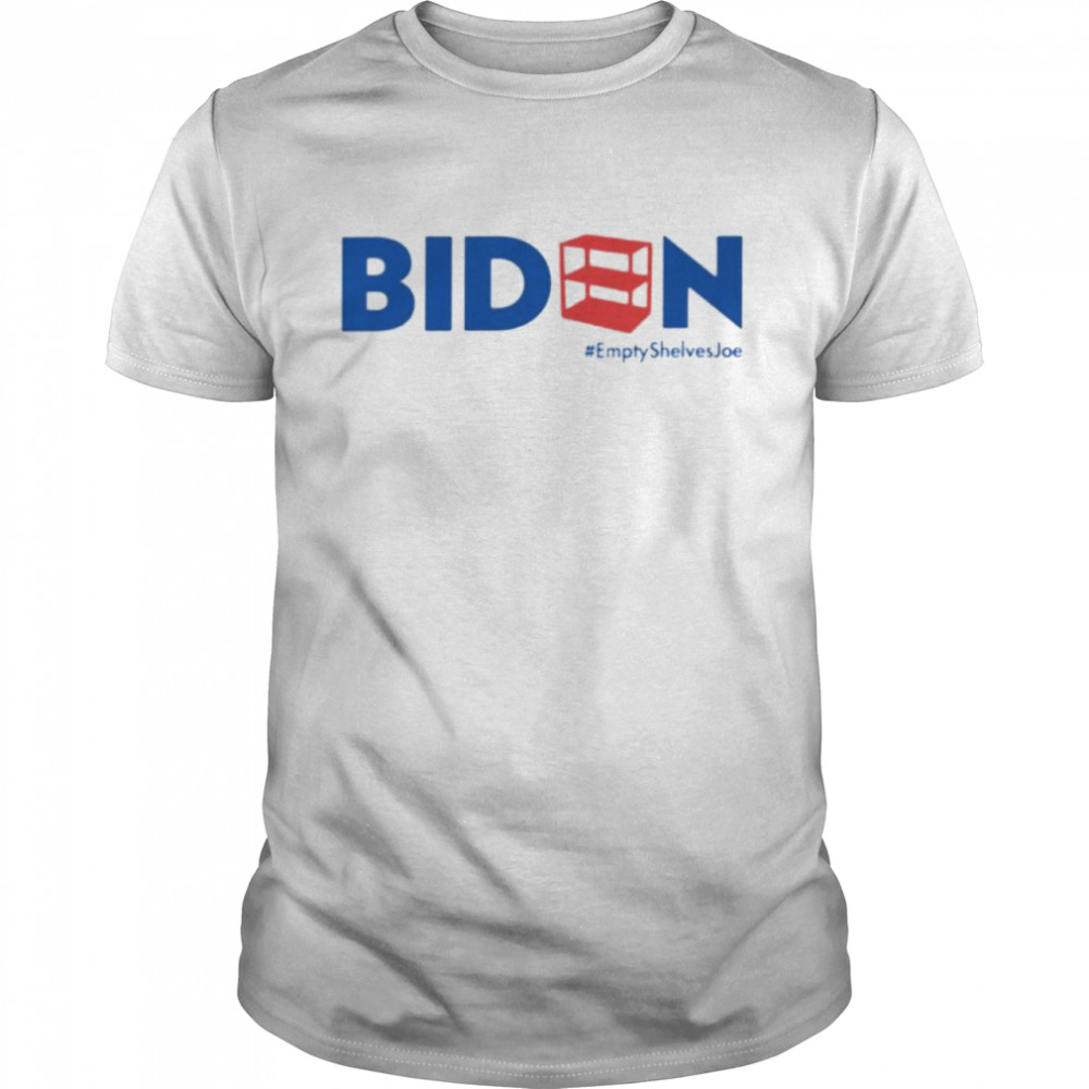 Official biden empty shelves Joe shirt