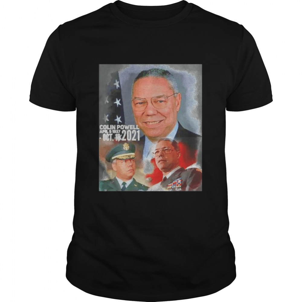 Best colin Powell tribute Oct 18 2021 shirt