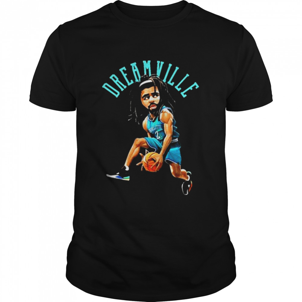 J Cole DreamVille Cartoon shirt