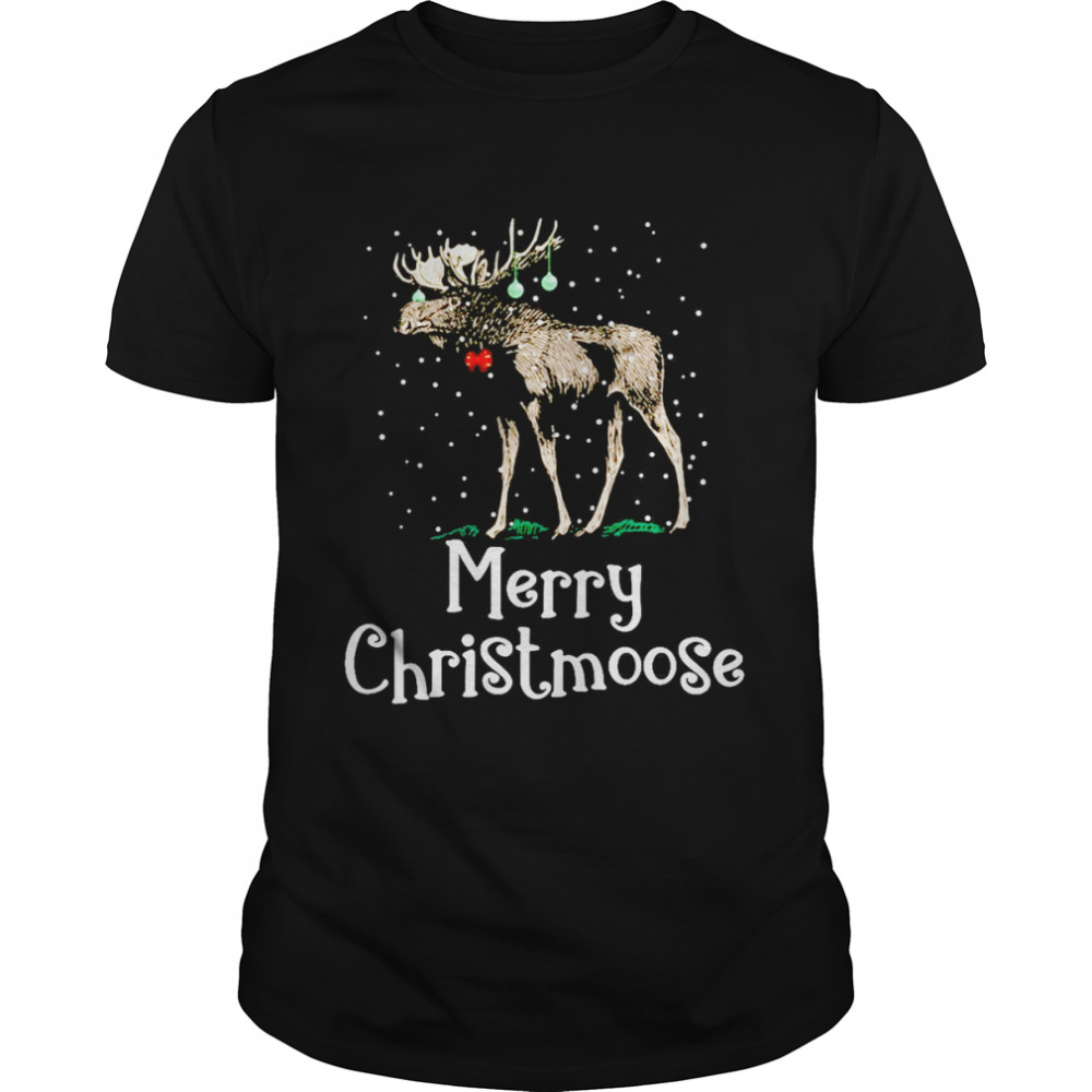 Merry Christmoose Christmas Shirt