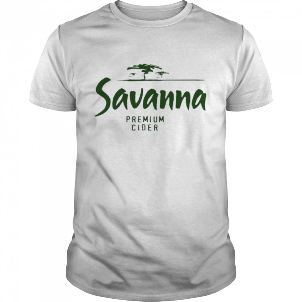 Savanna premium cider logo shirt