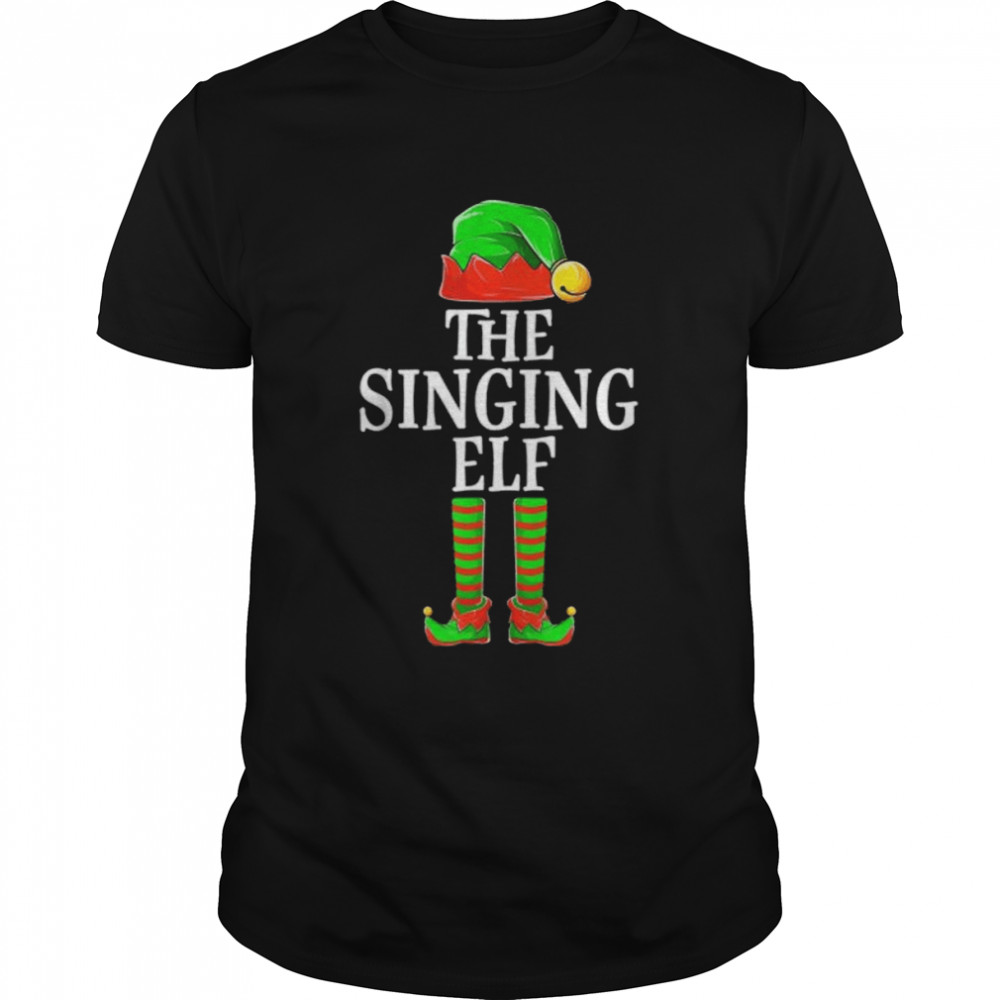 Singing Elf Singer shirt