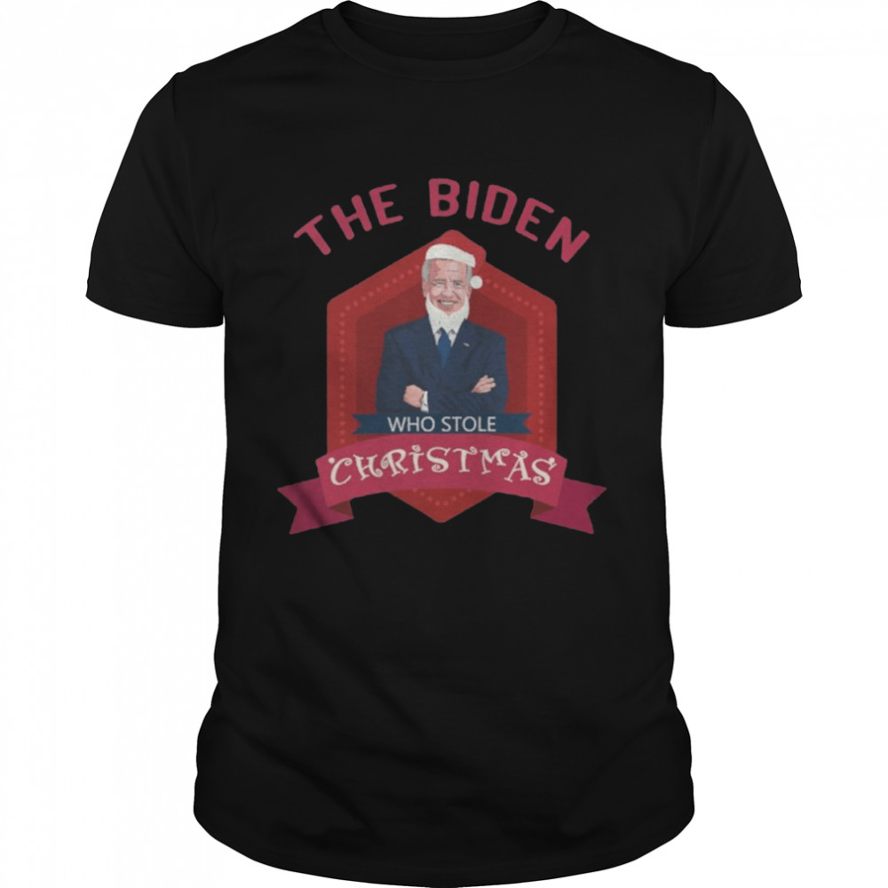 The Biden Who Stole Christmas 2021 shirt